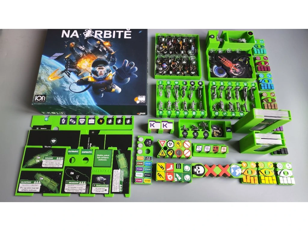 inserty.cz Insert: Zkáza na orbitě + Sada miniatur + Projekt X + Sada kartonových postav Varianta: EN Obrázek