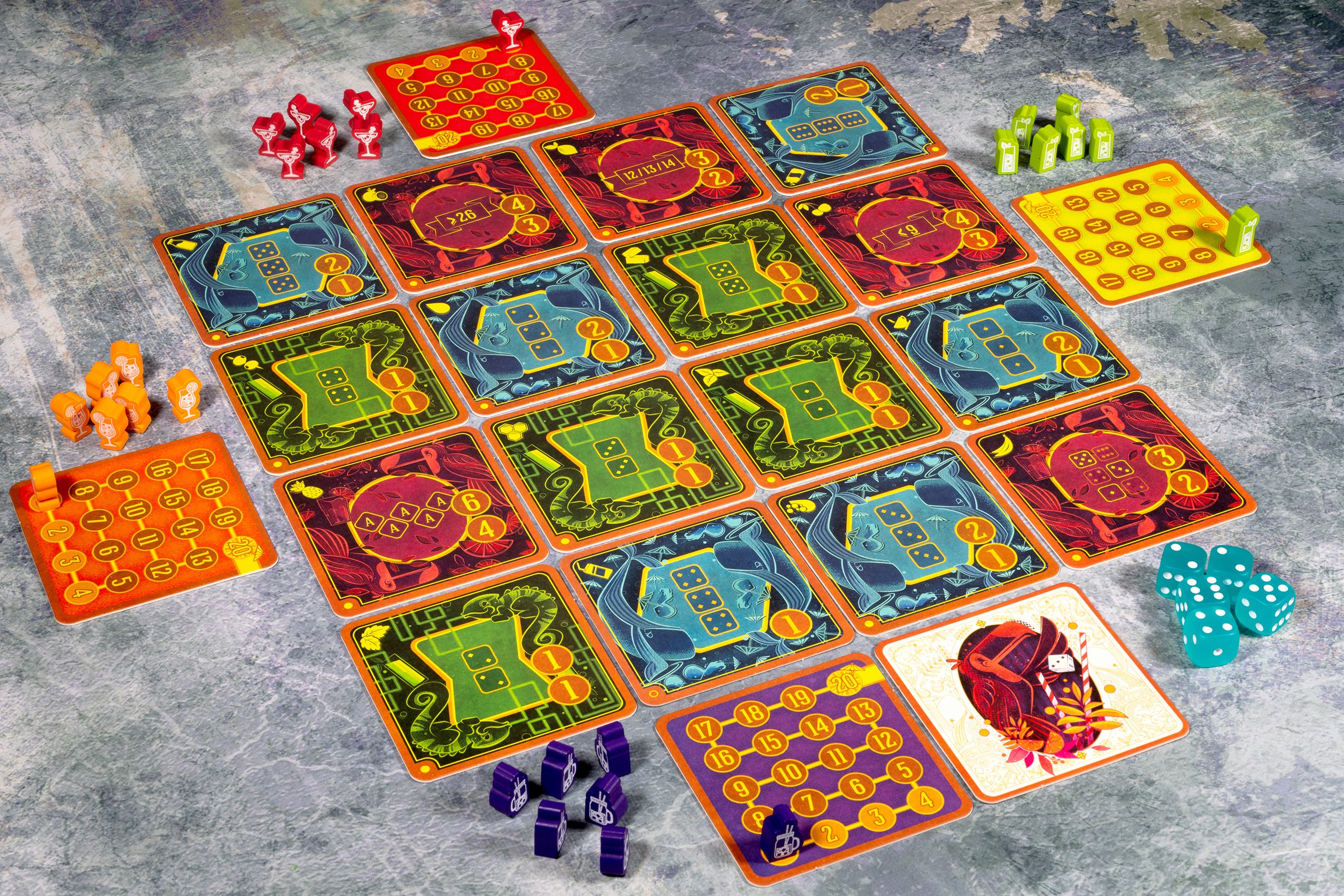 TLAMA games Piña Kostkáda Obrázek