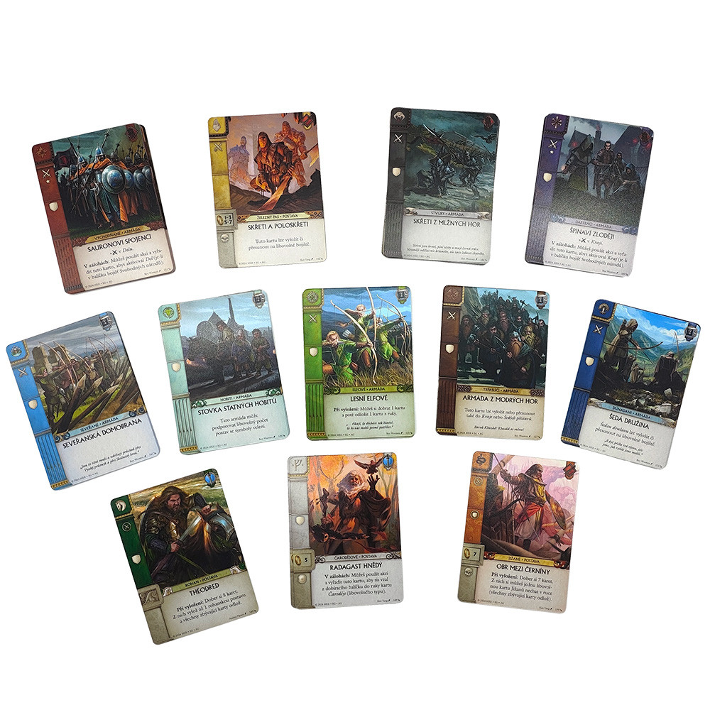 REXhry Válka o prsten: Karetní hra – Ohněm a mečem Obrázek