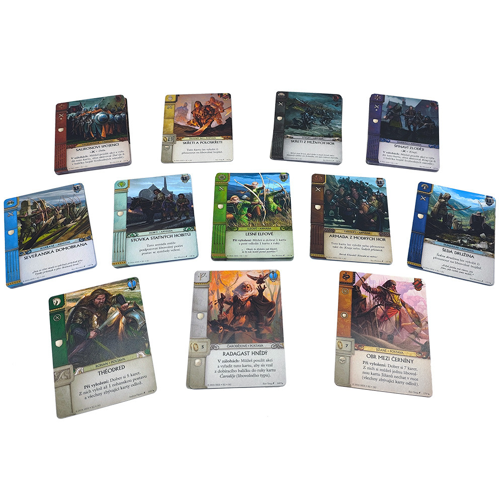 REXhry Válka o prsten: Karetní hra – Ohněm a mečem Obrázek