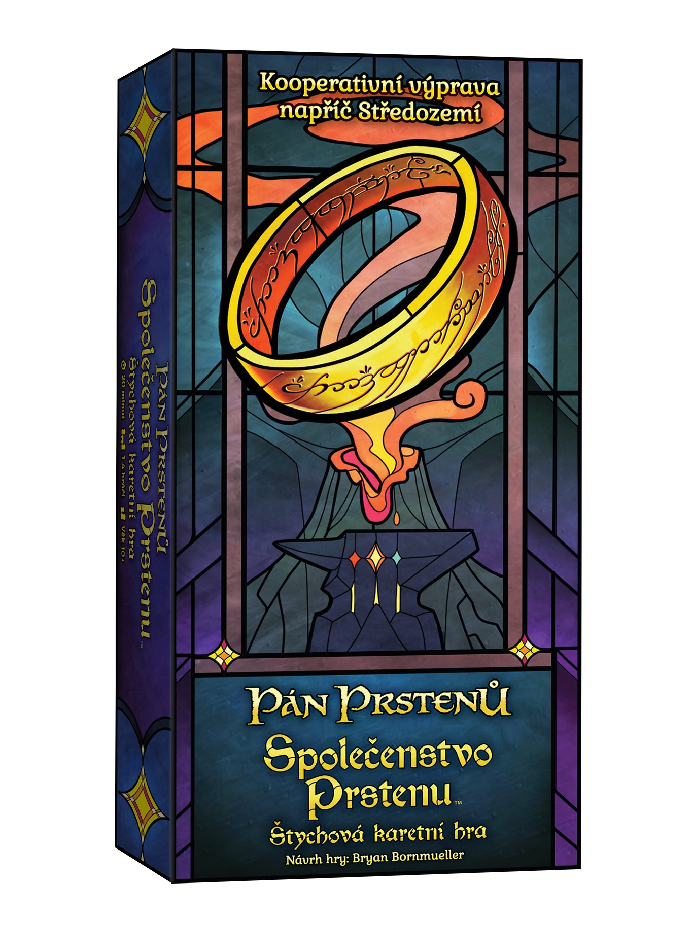 Asmodee Czech Republic Poškozené - Pán prstenů: Společenstvo prstenu – Štychová karetní hra
