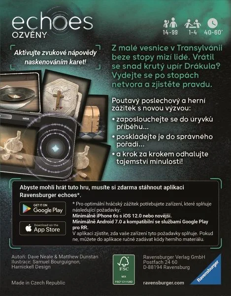 Ravensburger Echoes Drákula Obrázek