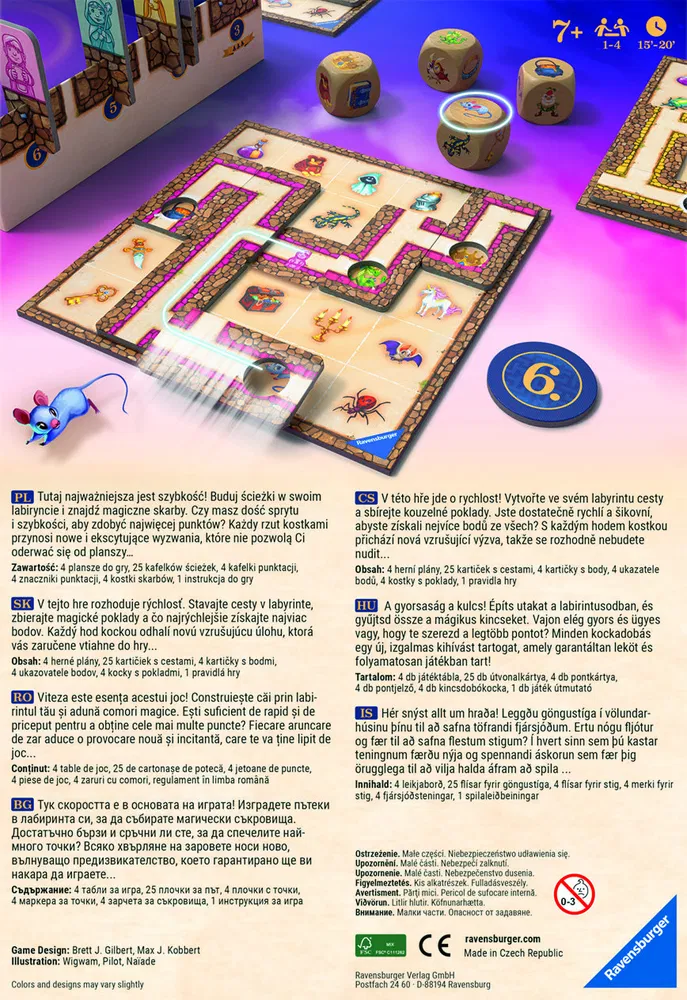 Ravensburger Labyrinth Go! Obrázek