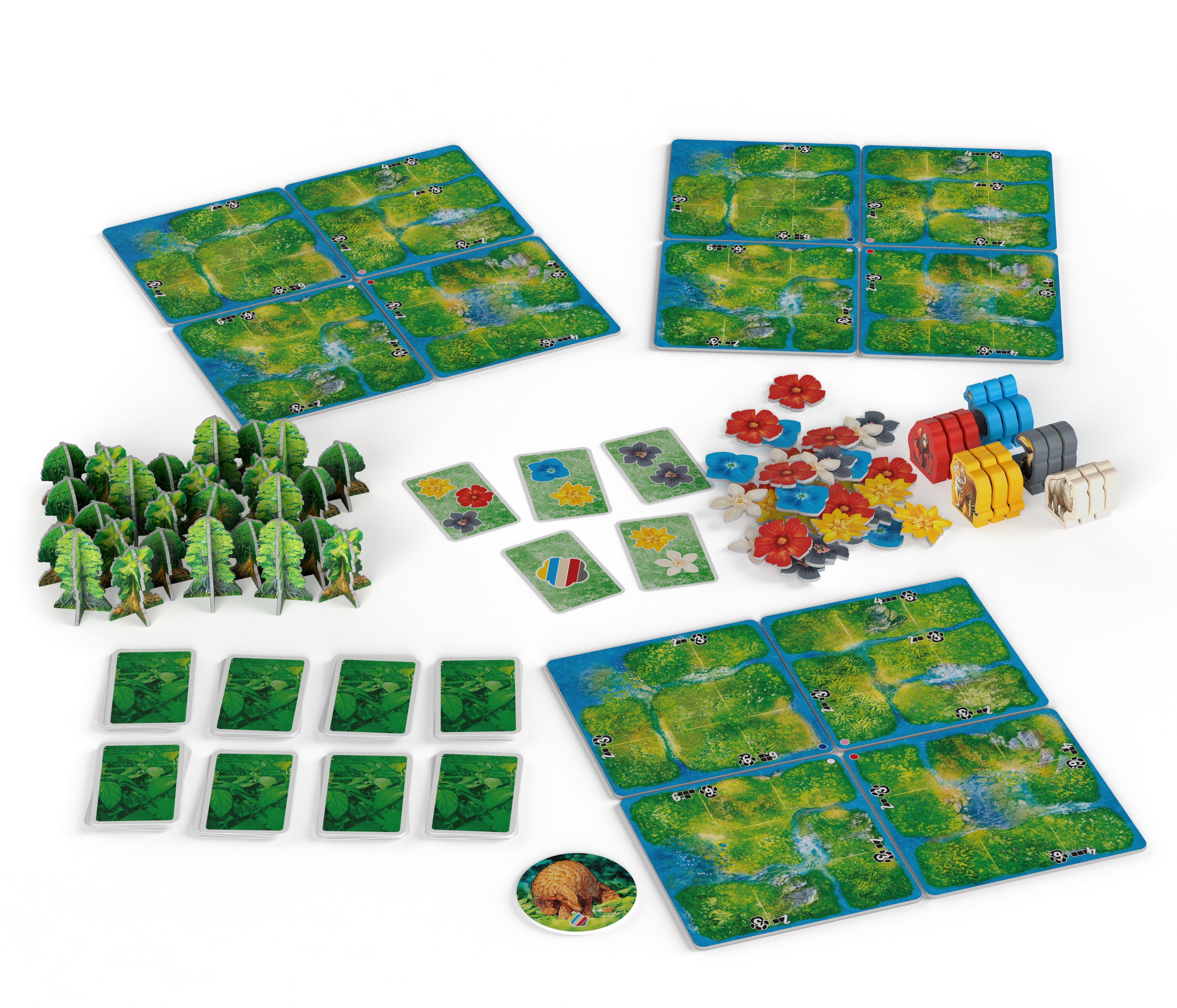 Asmodee Czech Republic Hutan: Život v pralese Obrázek