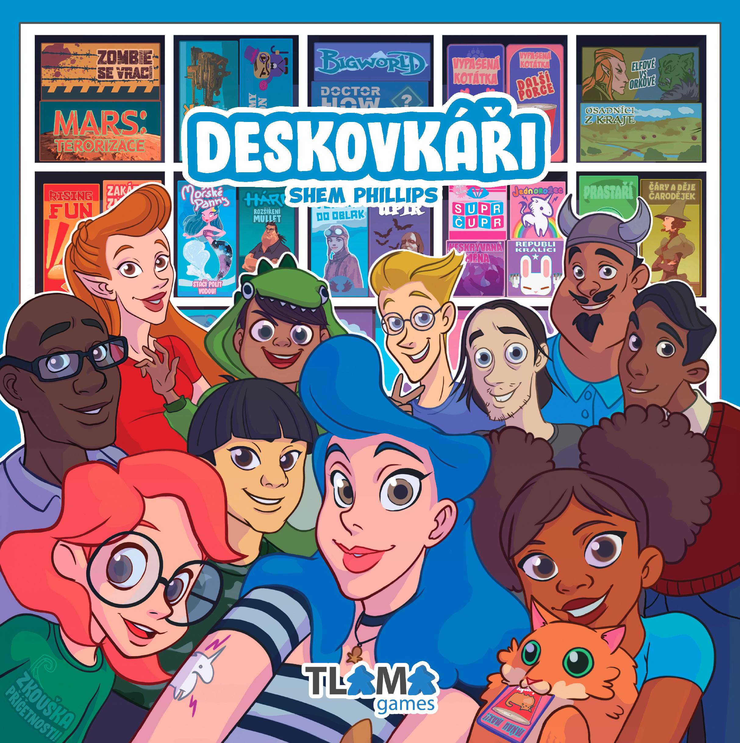 TLAMA games Deskovkáři Obrázek