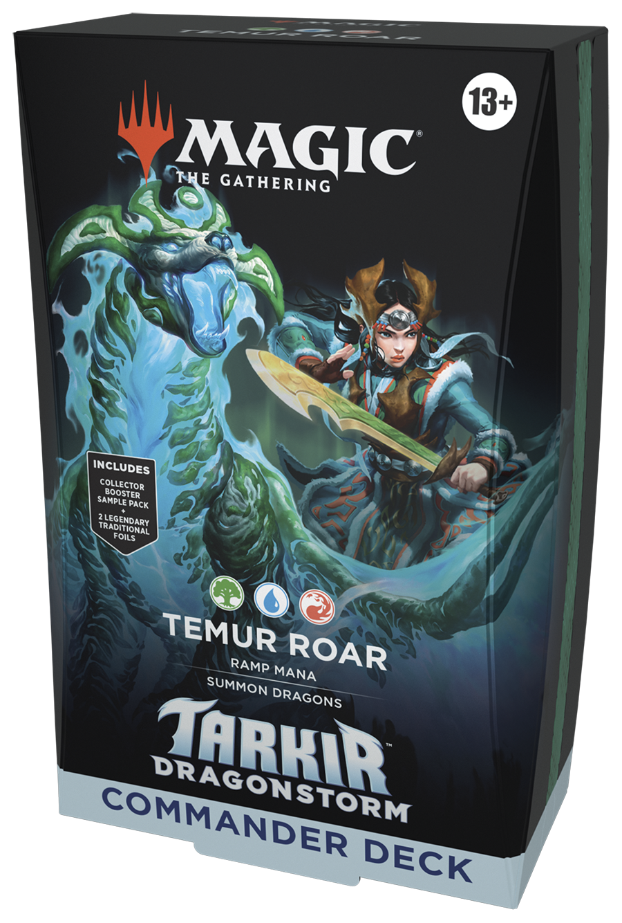 Wizards of the Coast Magic: The Gathering – Tarkir: Dragonstorm - Commander Deck Varianty: Temur Roar
