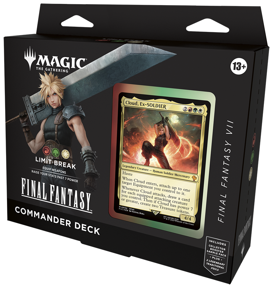 Wizards of the Coast Magic: The Gathering – FINAL FANTASY - Commander Deck Varianty: Limit Break