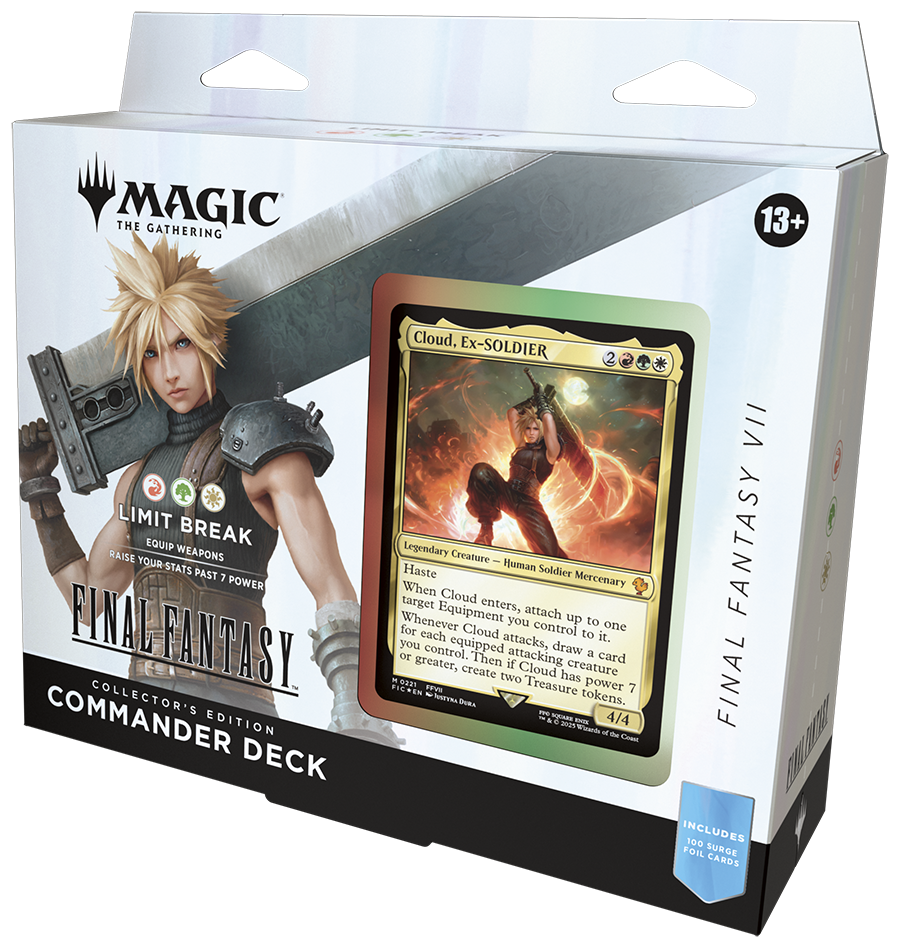 Wizards of the Coast Magic: The Gathering – FINAL FANTASY - Collector's Commander Deck Varianty: Limit Break