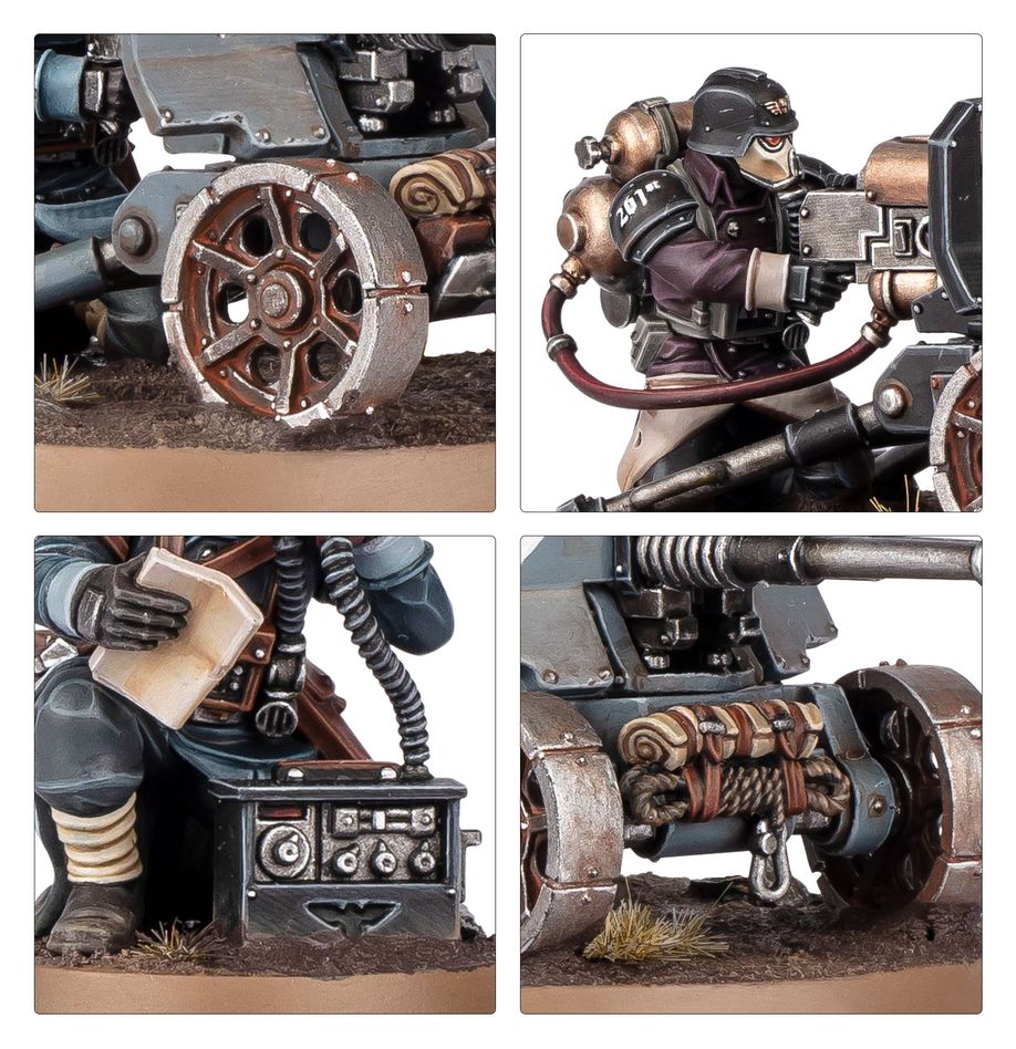 Games Workshop Astra Militarum: Krieg Heavy Weapons Squad Obrázek