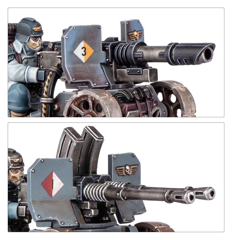 Games Workshop Astra Militarum: Krieg Heavy Weapons Squad Obrázek