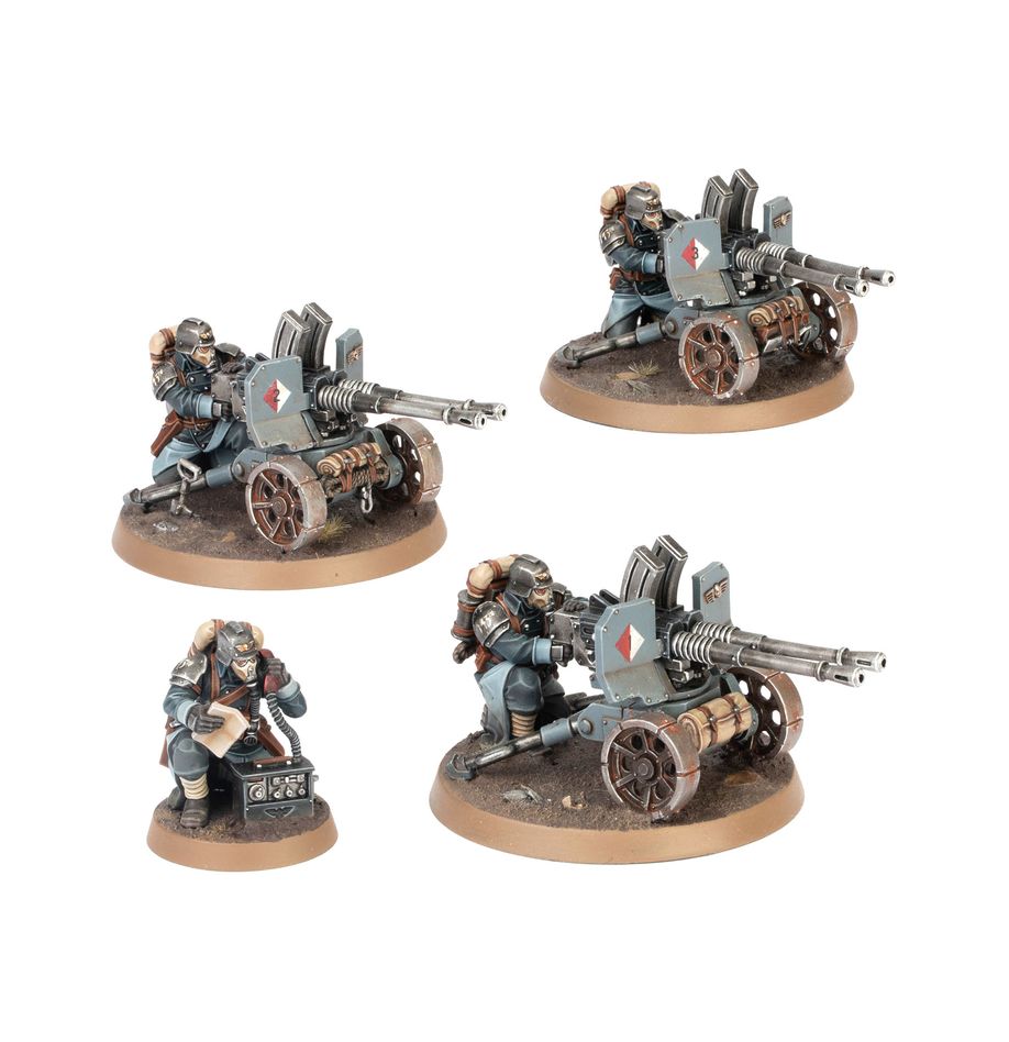 Games Workshop Astra Militarum: Krieg Heavy Weapons Squad Obrázek
