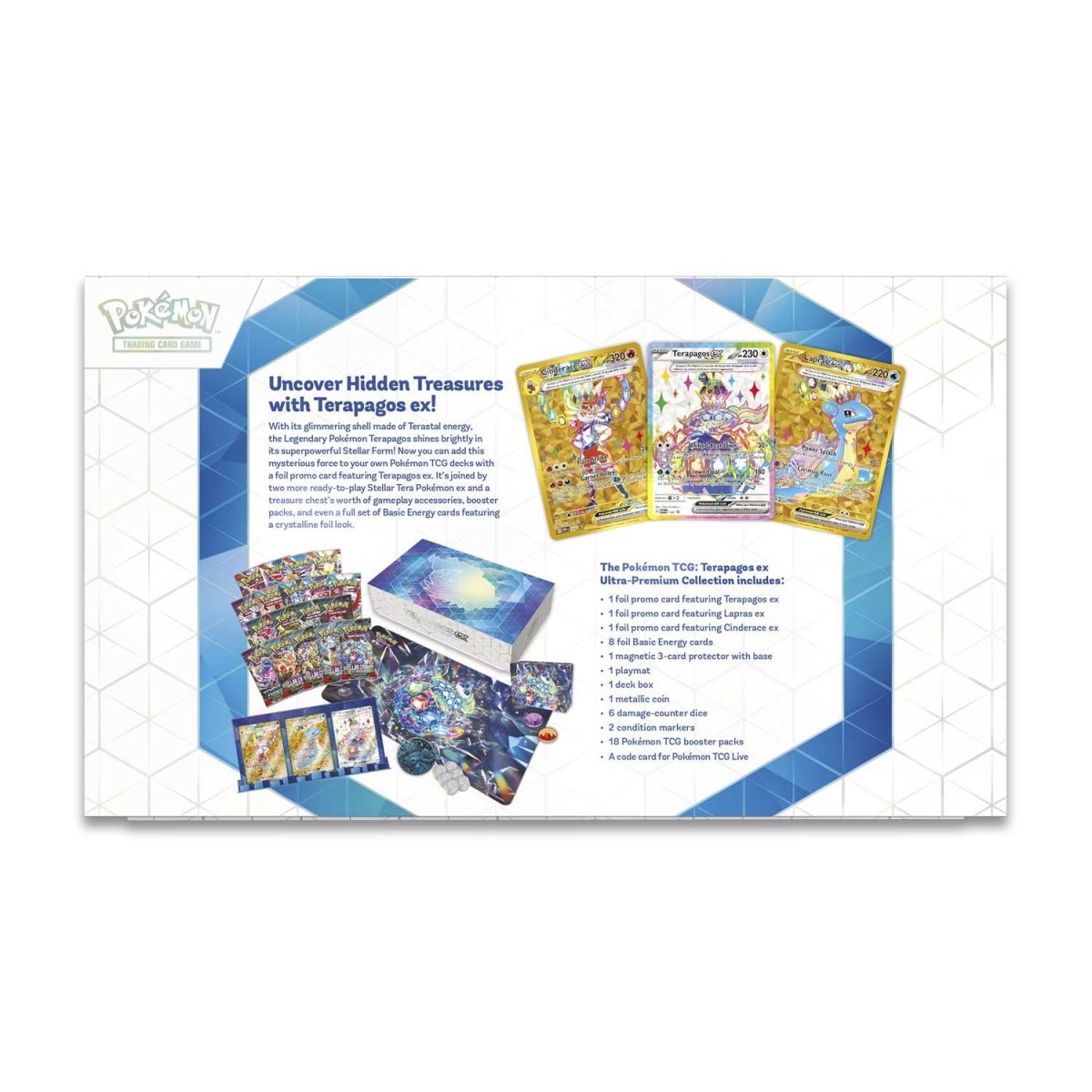 Nintendo Pokémon Terapagos ex Ultra Premium Collection Obrázek