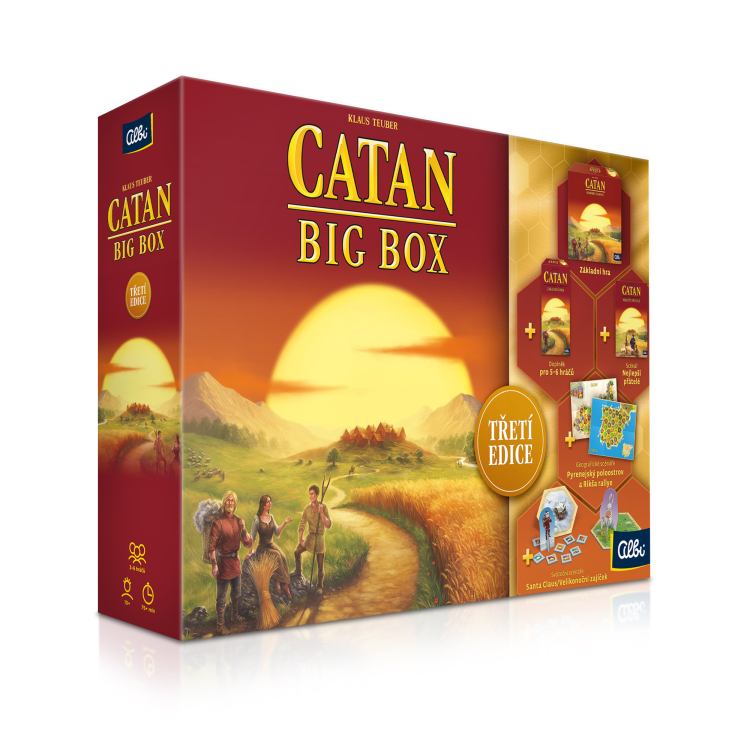 Albi Poškozené - Catan: Big Box (3.edice)