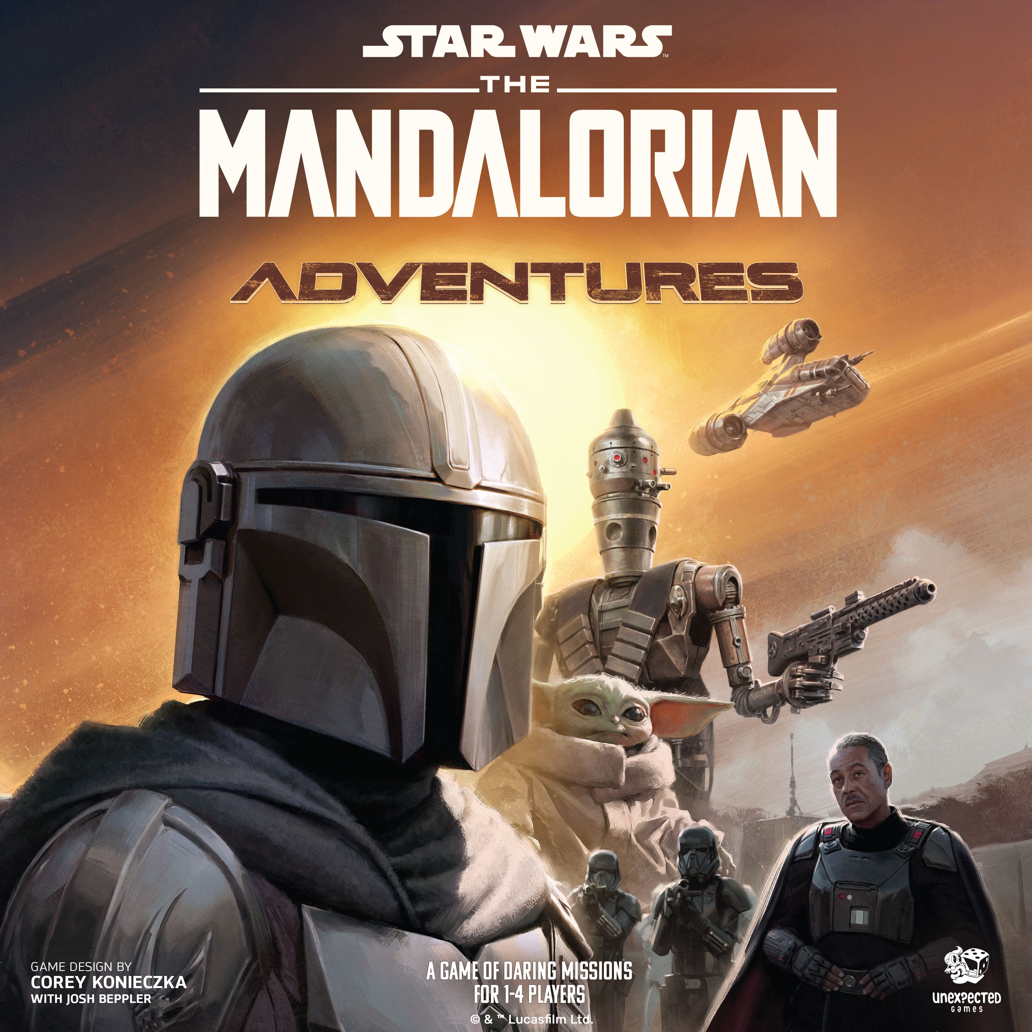 Unexpected Games Poškozené - The Mandalorian: Adventures
