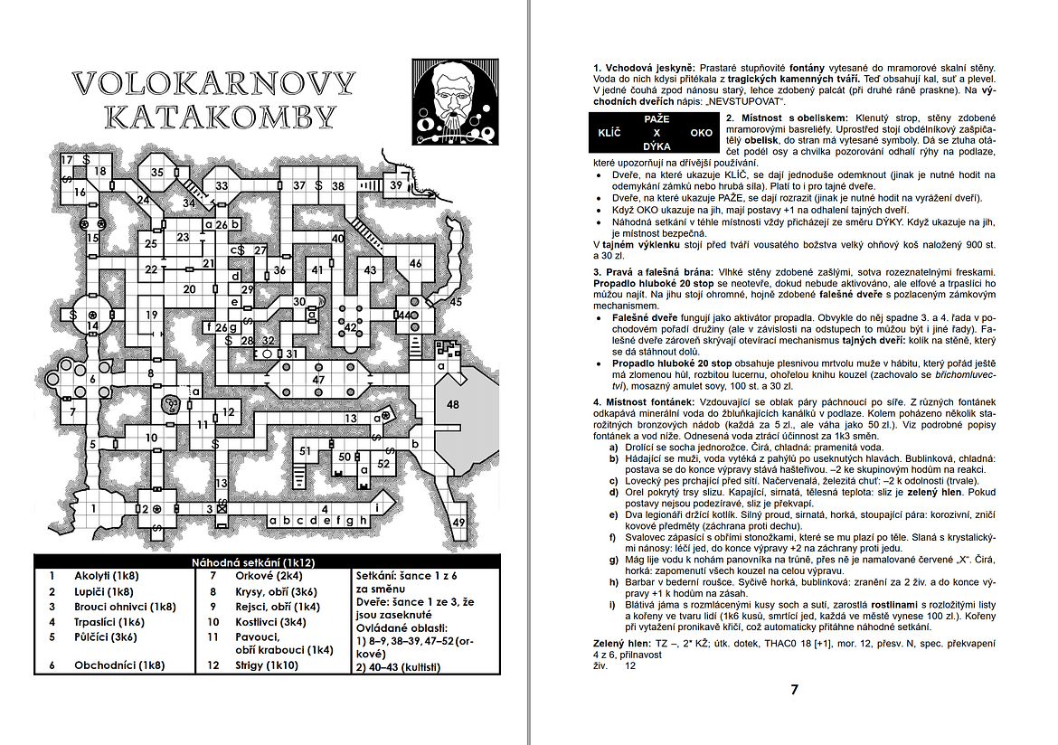 Mytago Old-School Essentials: Volokarnovy katakomby Obrázek