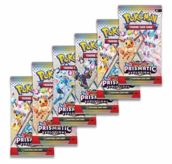 Nintendo Pokémon TCG: SV8.5 Prismatic Evolutions - Booster Bundle Obrázek