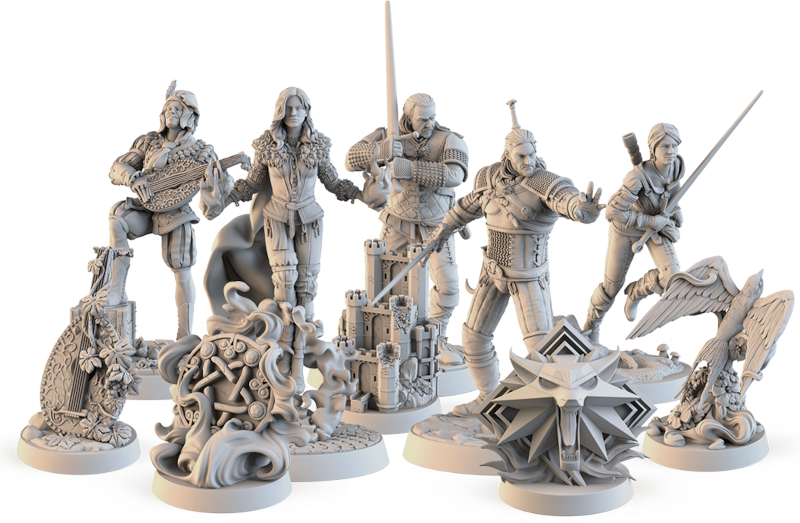 Asmodee Czech Republic Zaklínač: Cesta osudu (Deluxe edice) Obrázek