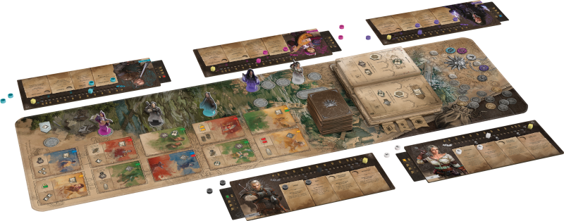 Asmodee Czech Republic Zaklínač: Cesta osudu (Deluxe edice) Obrázek