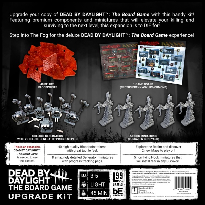 Level 99 Dead by Daylight: The Board Game - Upgrade Kit EN Obrázek
