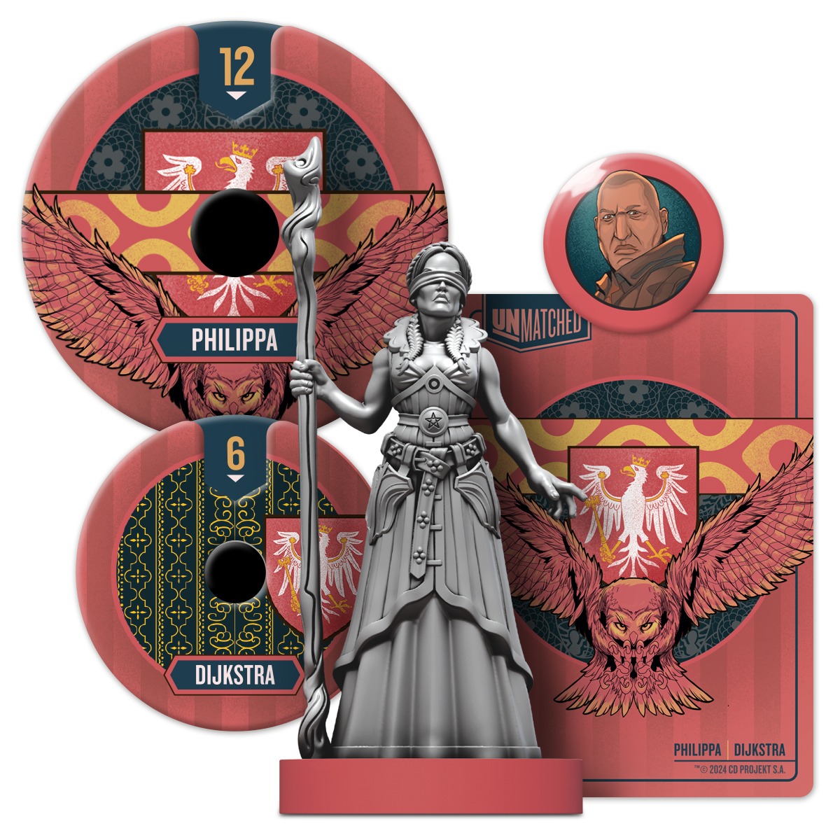 Restoration Games Unmatched: The Witcher – Realms Fall Obrázek