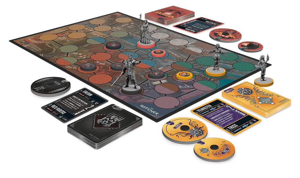 Restoration Games Unmatched: The Witcher – Realms Fall Obrázek