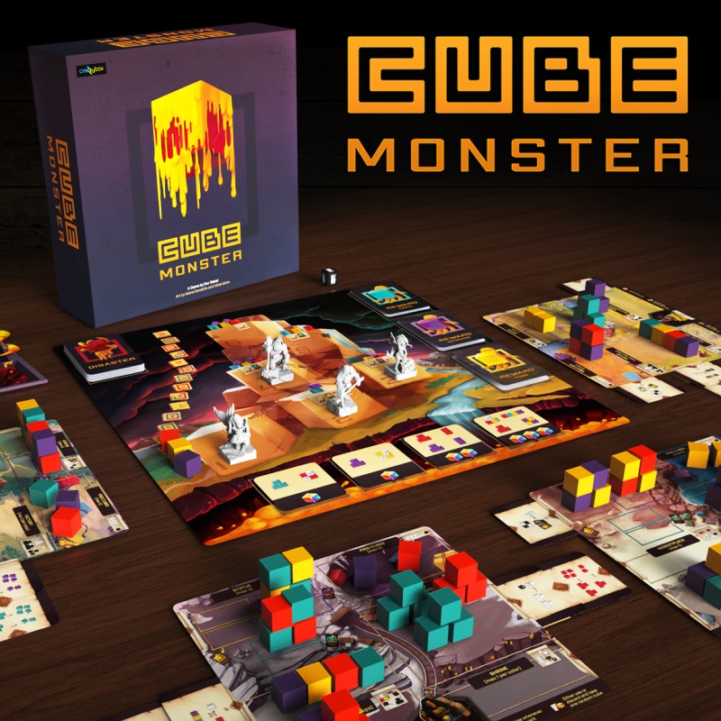 Crazzybox Inc Cube Monster EN Obrázek