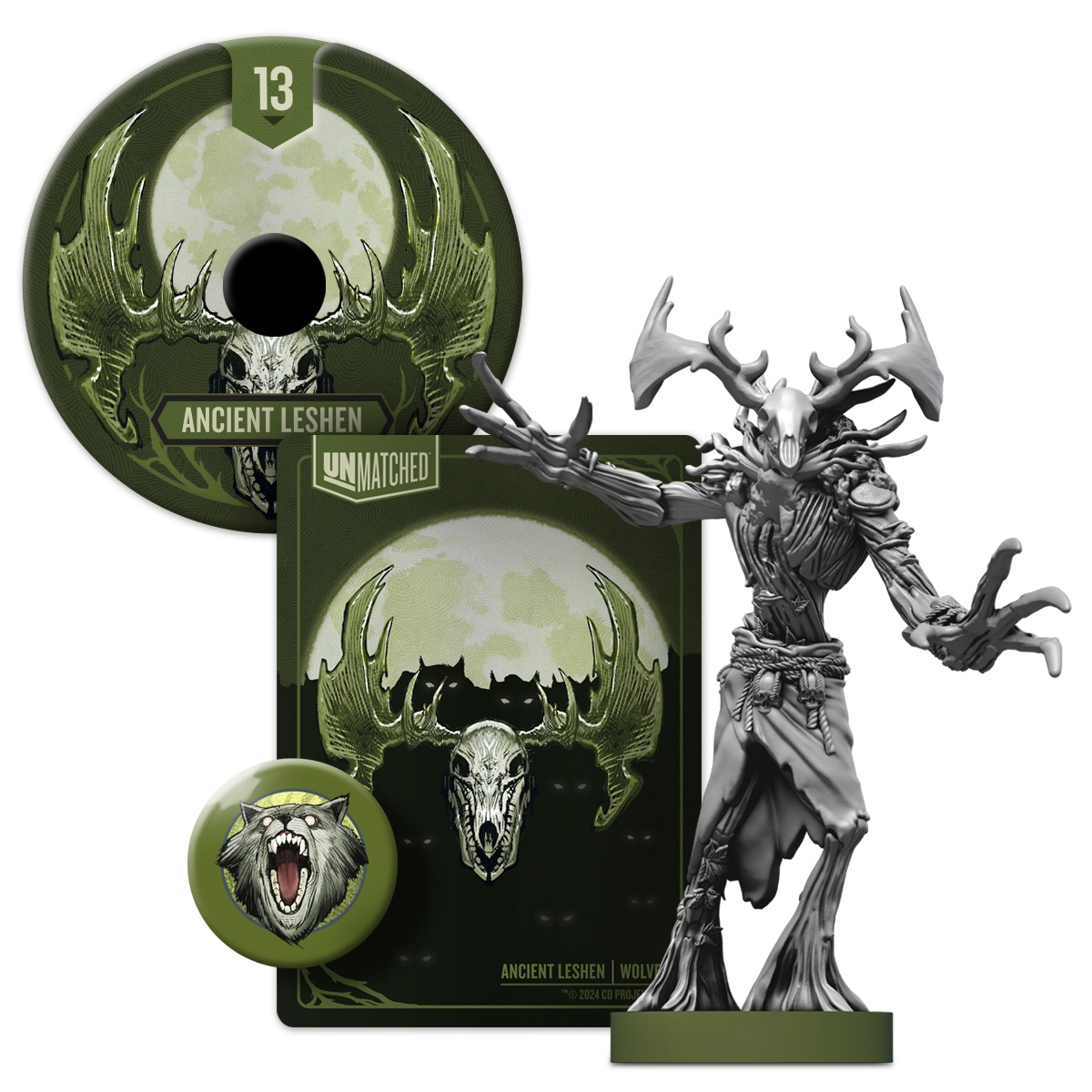 Restoration Games Unmatched: The Witcher – Steel and Silver Obrázek