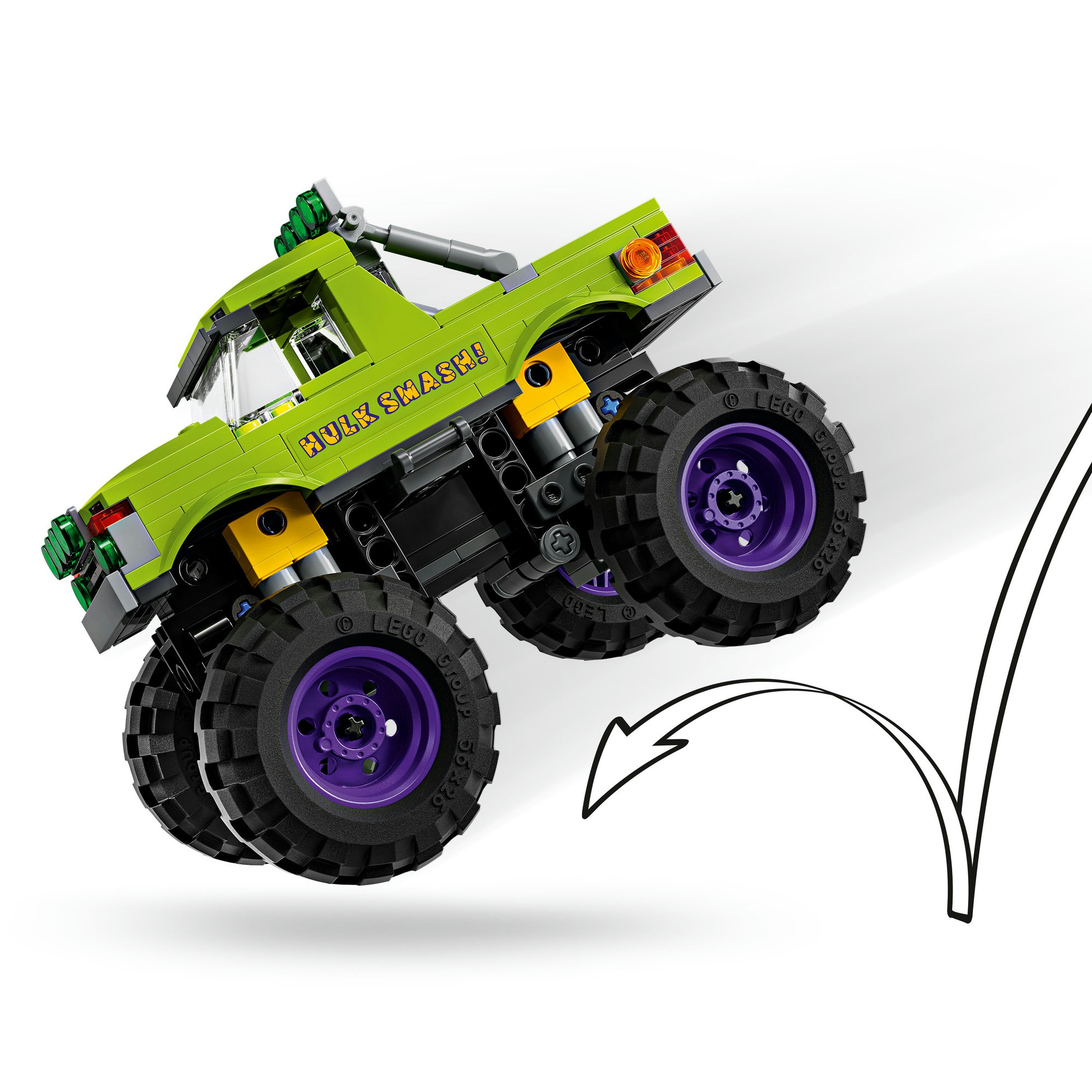 LEGO LEGO® Marvel Hulkův truck vs. Thanos 76312 Obrázek