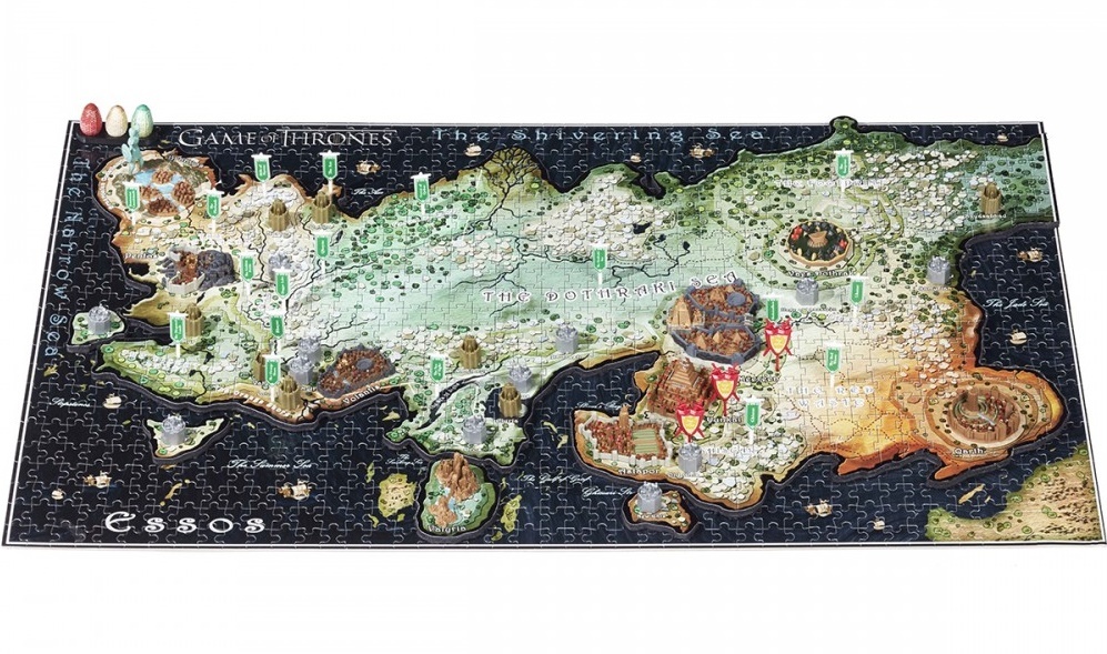 4D Cityscape - Game Of Thrones / Essos 3D Puzzle