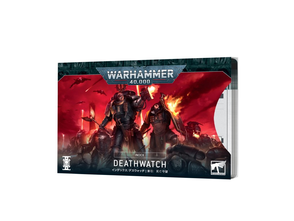 Games Workshop Warhammer 40000: Index Cards – Deathwatch