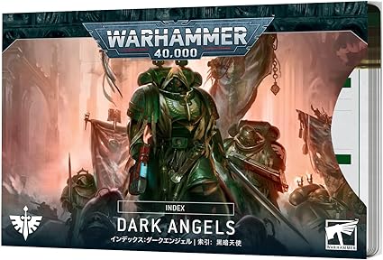 Games Workshop Warhammer 40000: Index Cards – Dark Angels