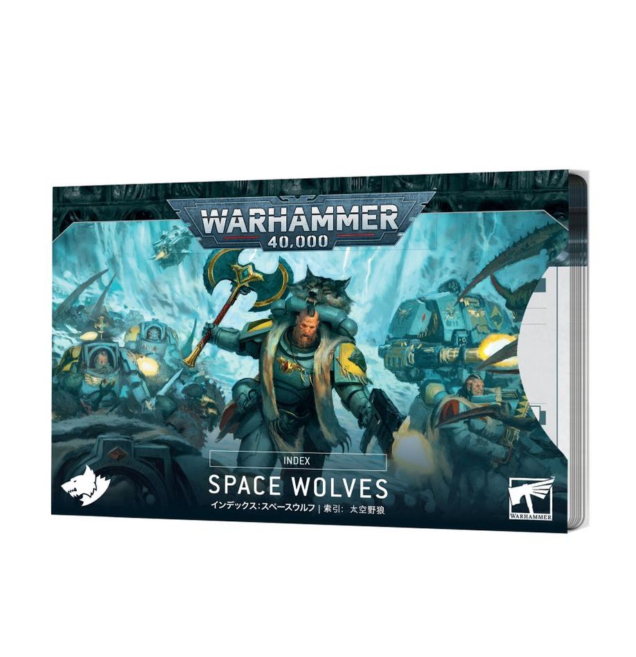 Games Workshop Warhammer 40000: Index Cards – Space Wolves