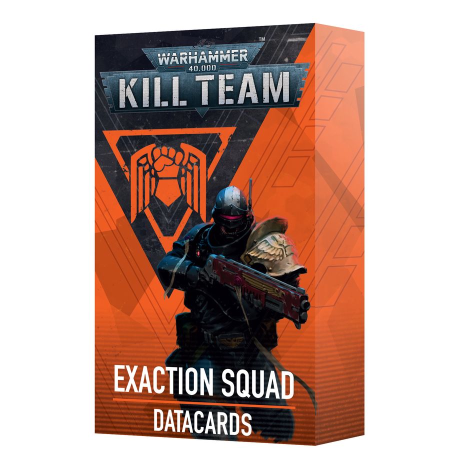 Games Workshop Warhammer 40000: Kill Team – Exaction Squad – Datacards