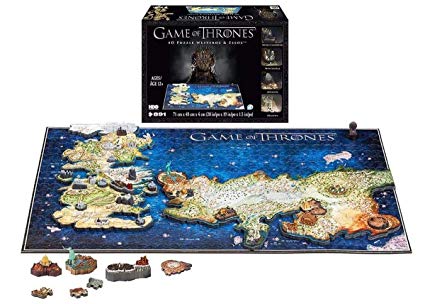 4D Cityscape - Game of Thrones Puzzle of Westeros & Essos