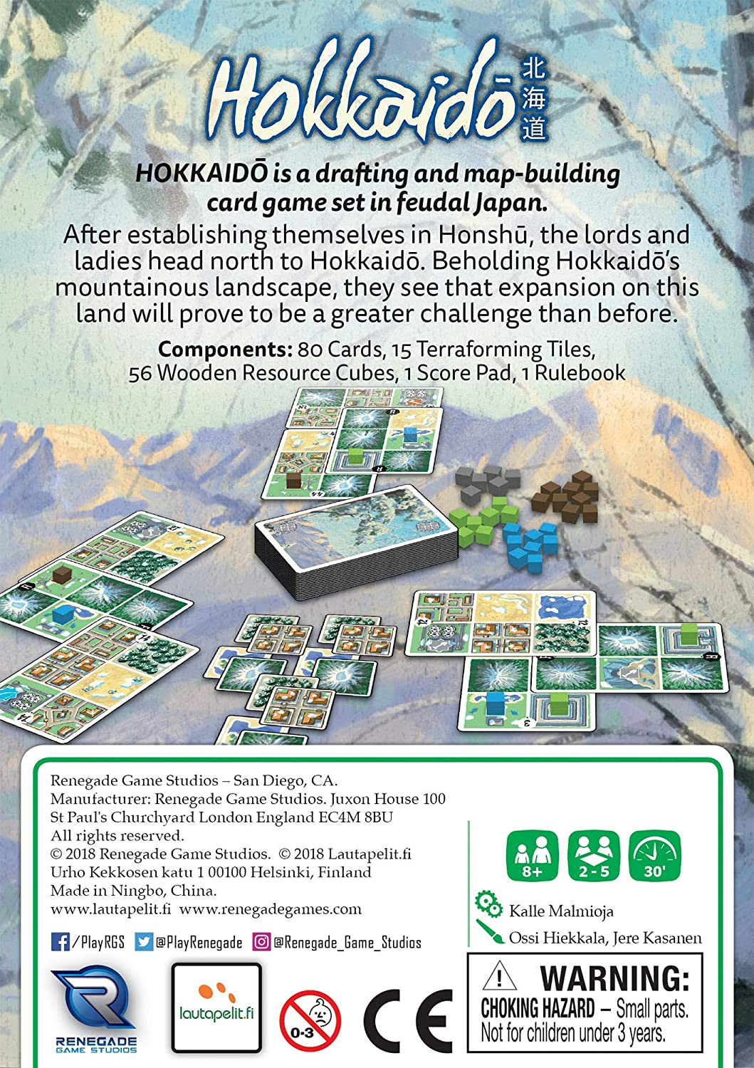 Lautapelit.fi Hokkaido - FI/SE/DK/NO Obrázek