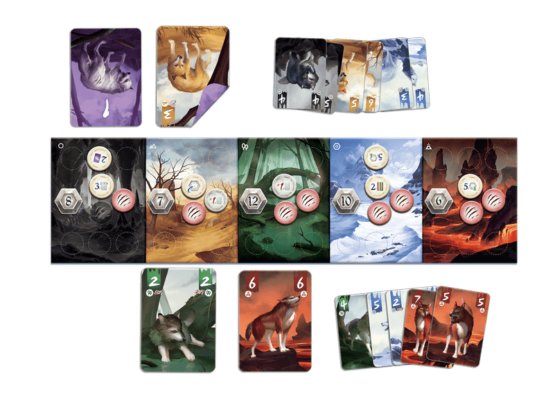 Wonderful World Board Games Lone Wolves Obrázek