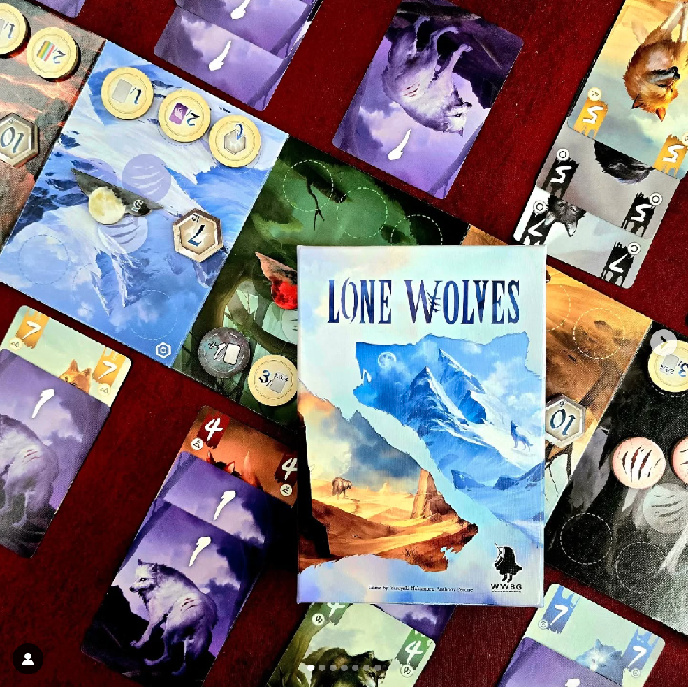 Wonderful World Board Games Lone Wolves Obrázek