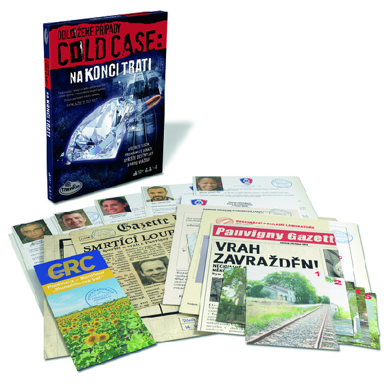 Thinkfun Odložené případy: Na konci trati Obrázek