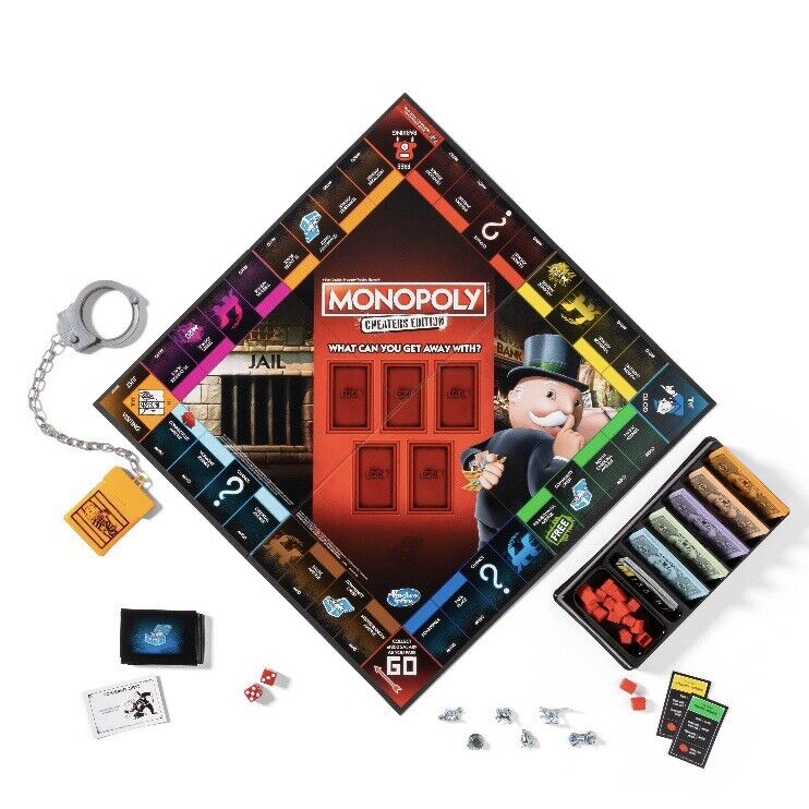 Hasbro Gaming Monopoly Cheaters Edition Obrázek