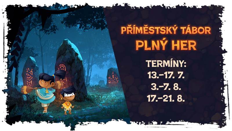 TLAMA games Letní příměstský tábor plný her Varianta: 3.–7. 8.