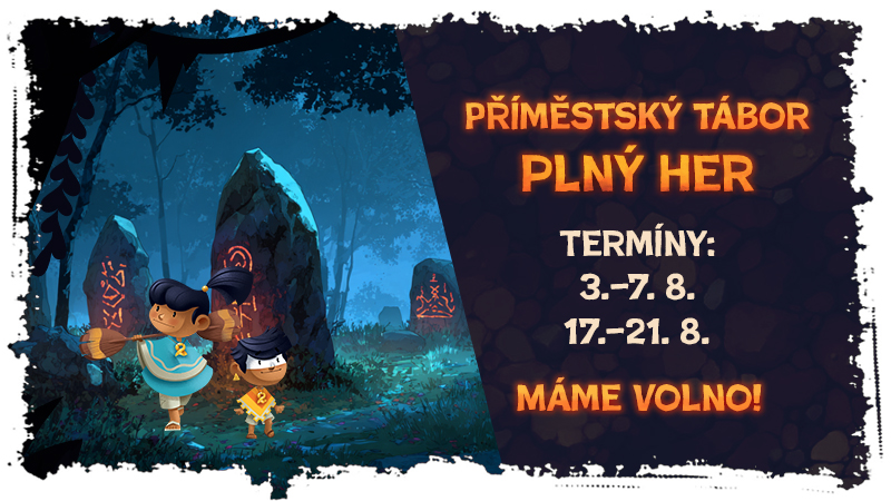 TLAMA games Letní příměstský tábor plný her Varianta: 17.–21. 8.