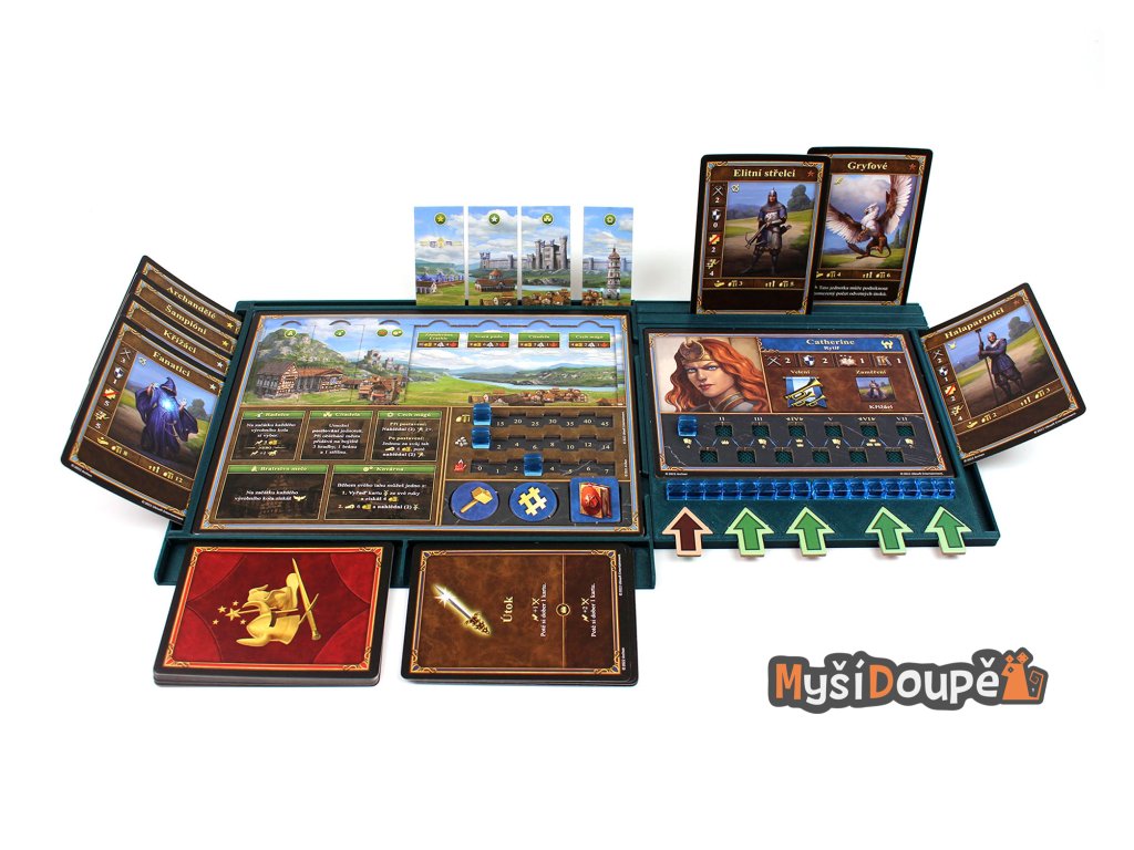 Myší Doupě Heroes of Might & Magic III: Desková hra - Deska hráče