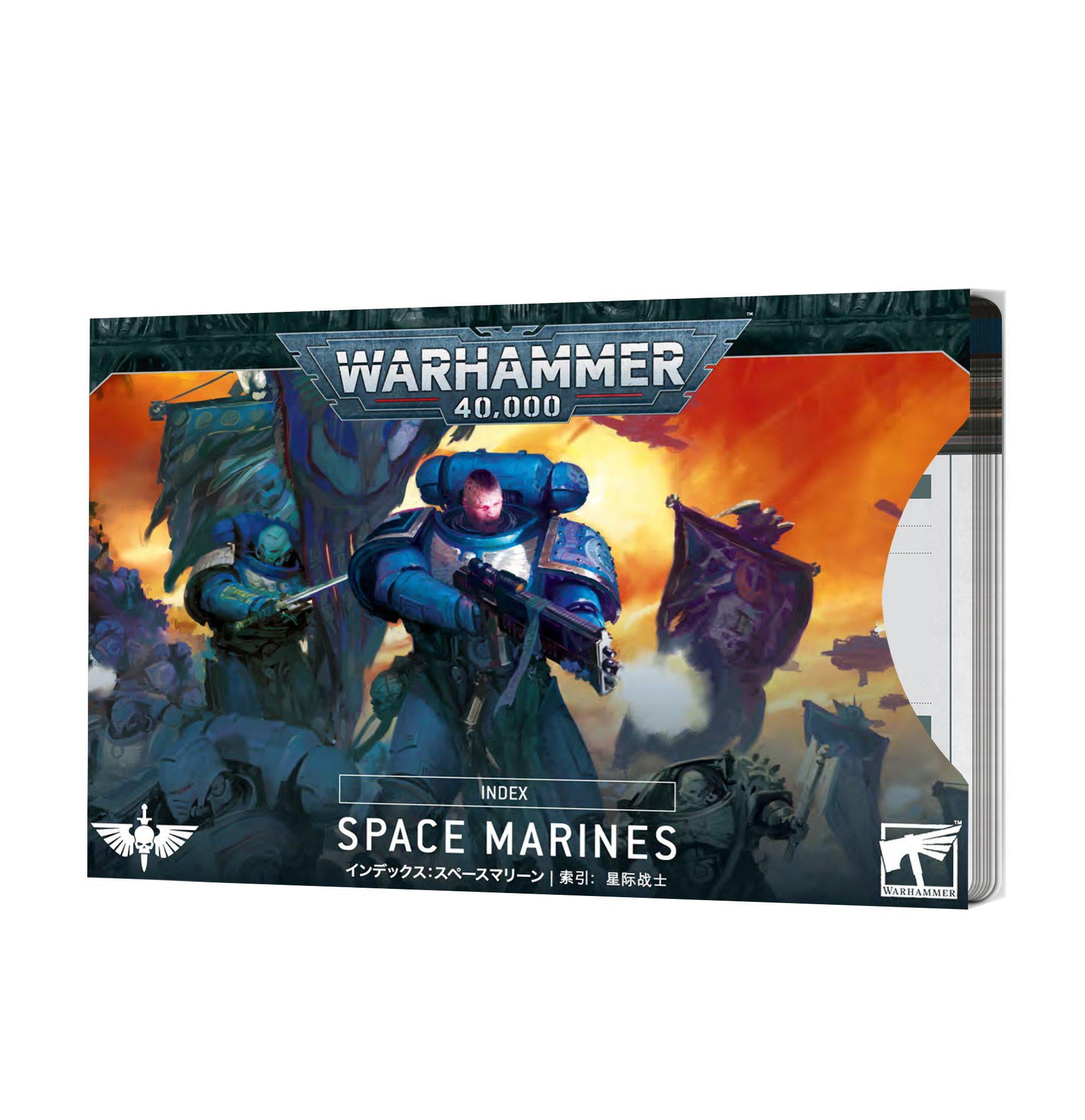 Games Workshop Warhammer 40000: Index Cards – Space Marines