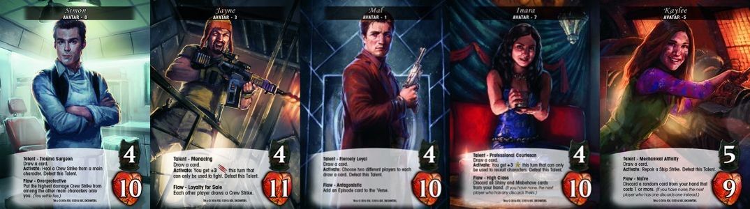 Upper Deck Legendary Encounters: A Firefly Deck Building Game Obrázek