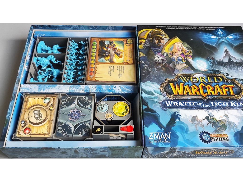 inserty.cz World of Warcraft: Wrath of the Lich King - Inlay (černý, 0015) NENÍ HRA! Inlay pro WoW: Wrath of the Lich King