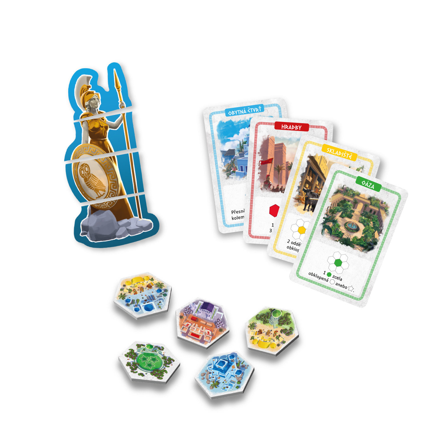 TLAMA games Akropolis: Athéna rozšíření Obrázek