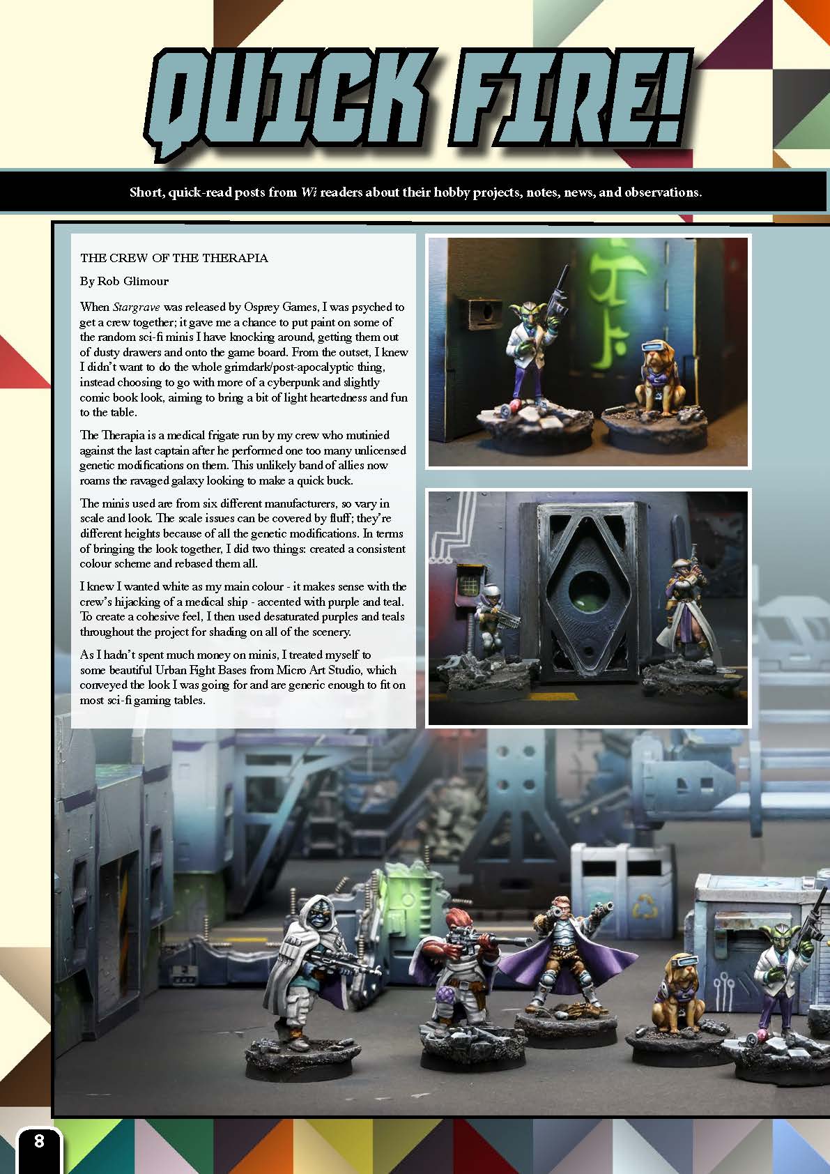 Warlord Games Wargames Illustrated WI40 November 2021 Edition Obrázek