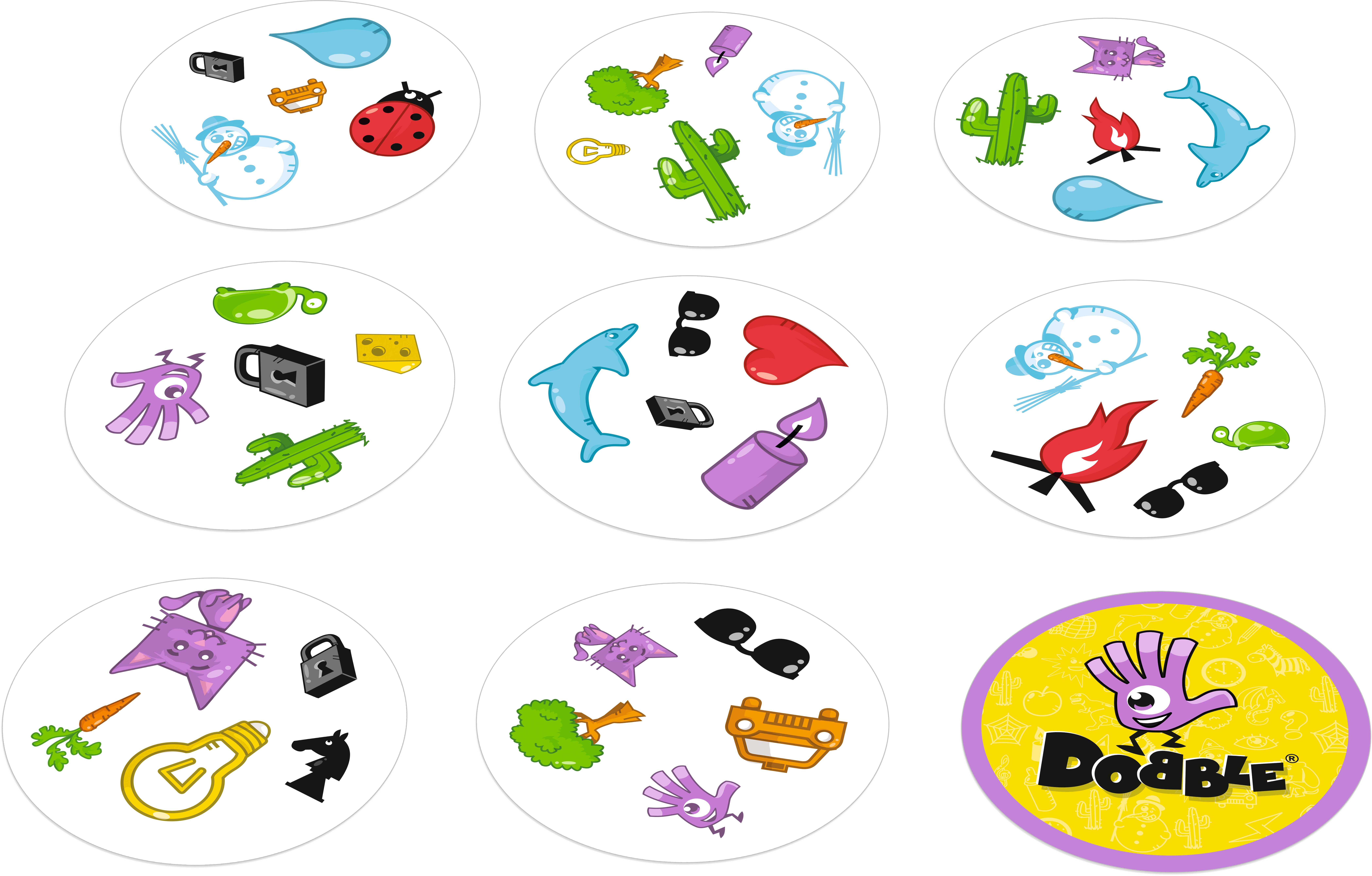 Asmodee Czech Republic Dobble Giant - CZ/SK/RO Obrázek