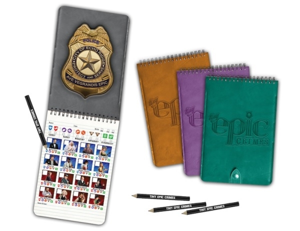 Gamelyn Games Tiny Epic Crimes: 4 Pack Detective Notepads