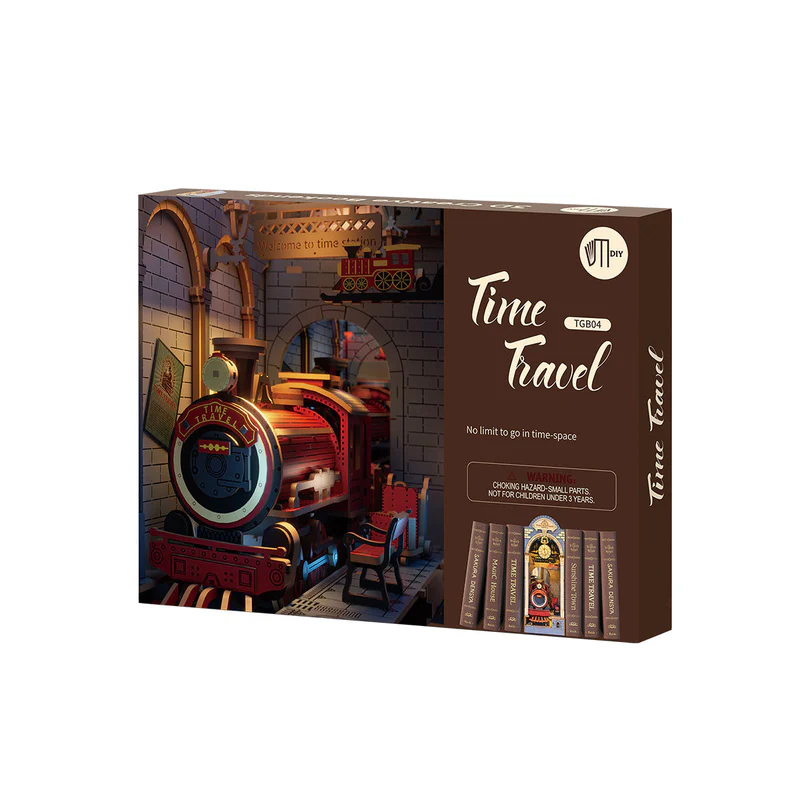 RoboTime Puzzle: Kouzelnické nádraží (Zarážka na knihy)